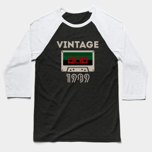 Vintage Cassette Tape - 1989 Baseball T-Shirt